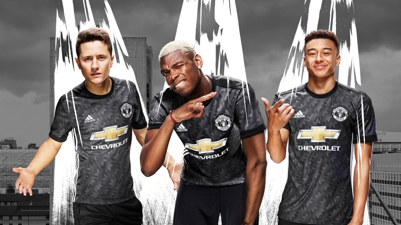 Manchester United's away kit for 2017-18