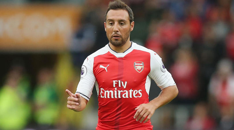 Arsenal midfielder Santi Cazorla