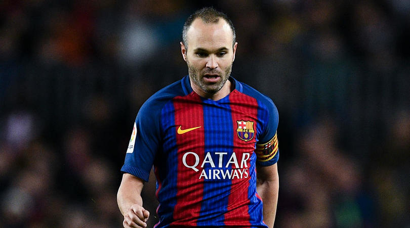 Barcelona captain Andres Iniesta