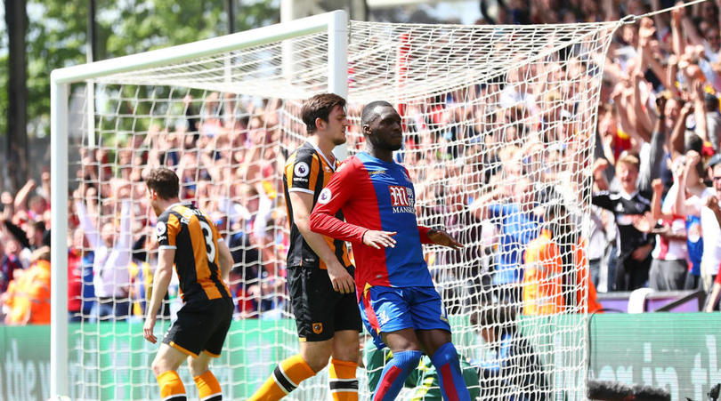 Crystal Palace striker Christian Benteke