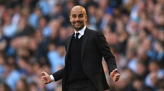 Man City coach Pep Guardiola