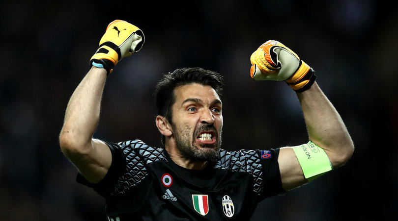 Juventus goalkeeper Gianluigi Buffon