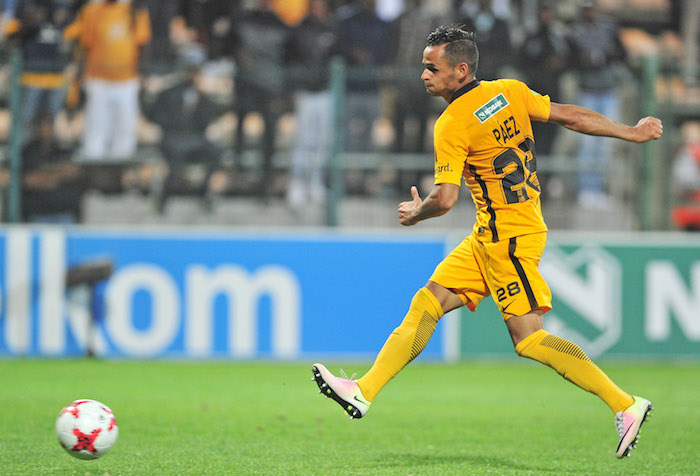 Kaizer Chiefs striker Gustavo Paez