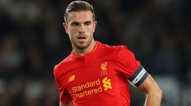 Liverpool captain Jordan Henderson