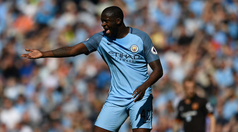 Manchester City midfielder Yaya Toure