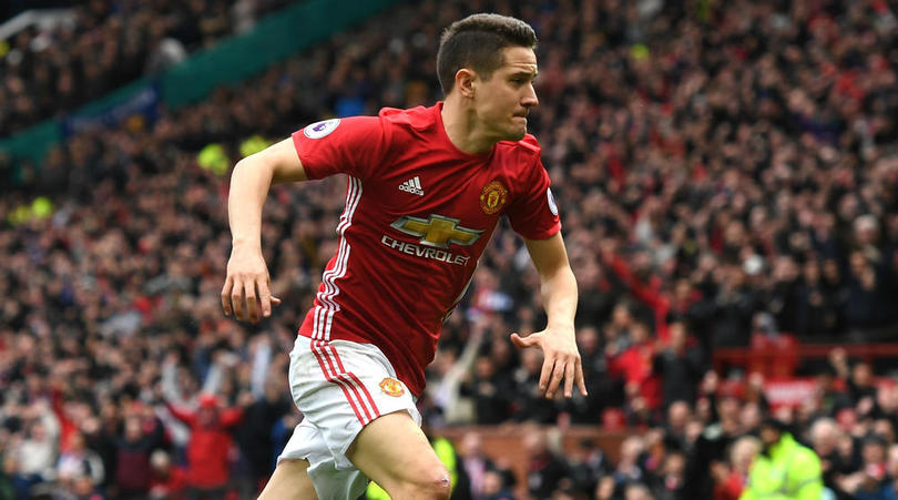 Manchester United midfielder Ander Herrera