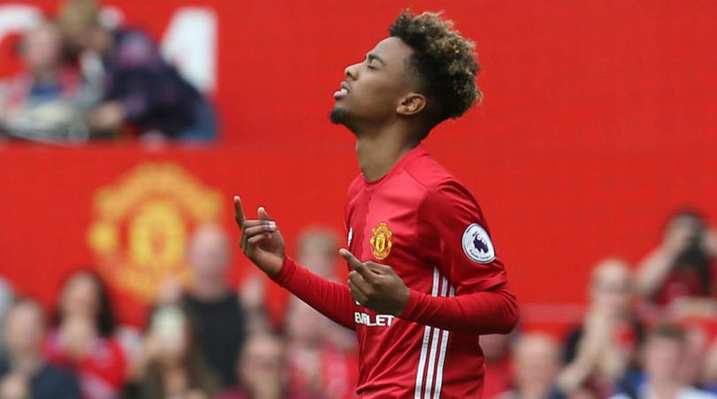 Manchester United youngster Angel Gomes