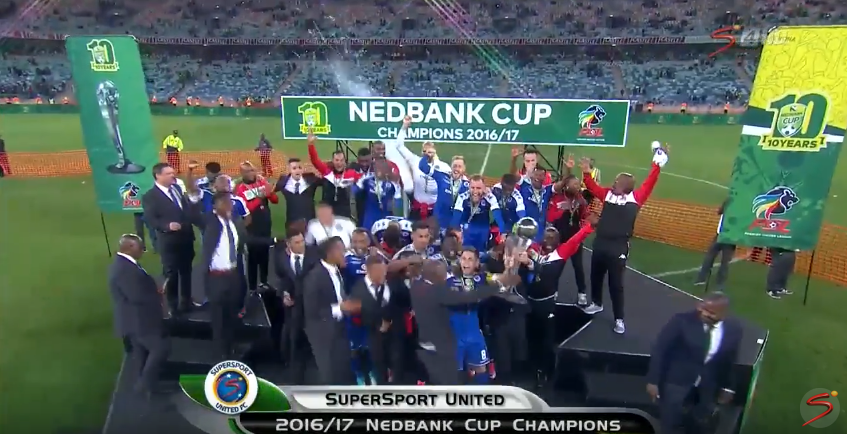 2017 Nedbank Cup champions SuperSport United