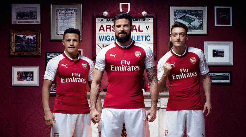 Arsenal new home kit