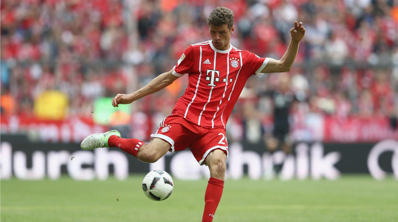 Bayern Munich forward Thomas Muller