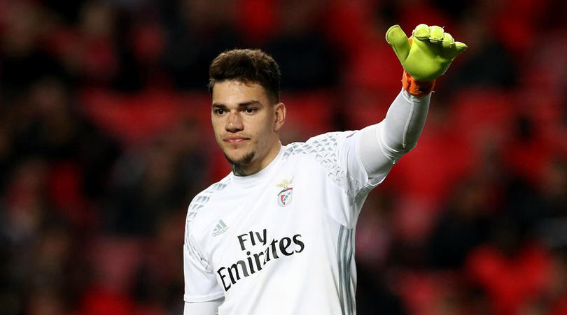 Benfica goalkeeper Ederson