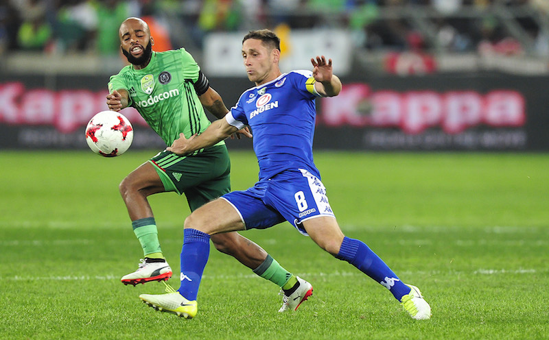 Dean Furman keeps Oupa Manyisa at bay