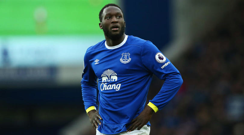 Everton striker Romelu Lukaku