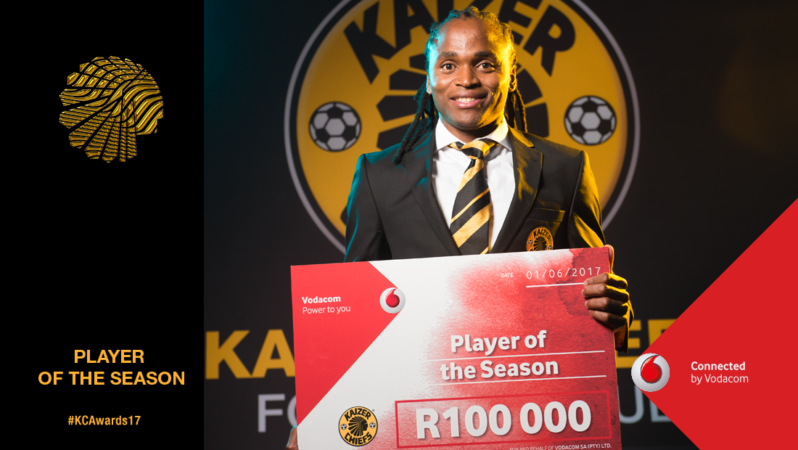 Kaizer Chiefs midfielder Siphiwe Tshabalala