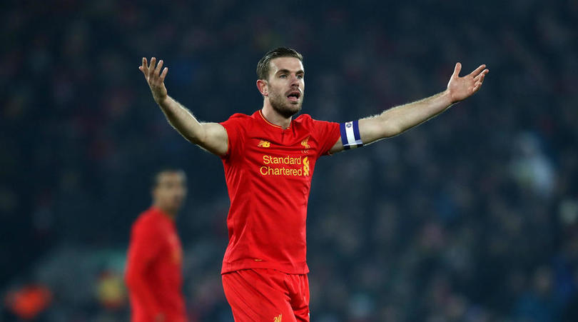 Liverpool captain Jordan Henderson