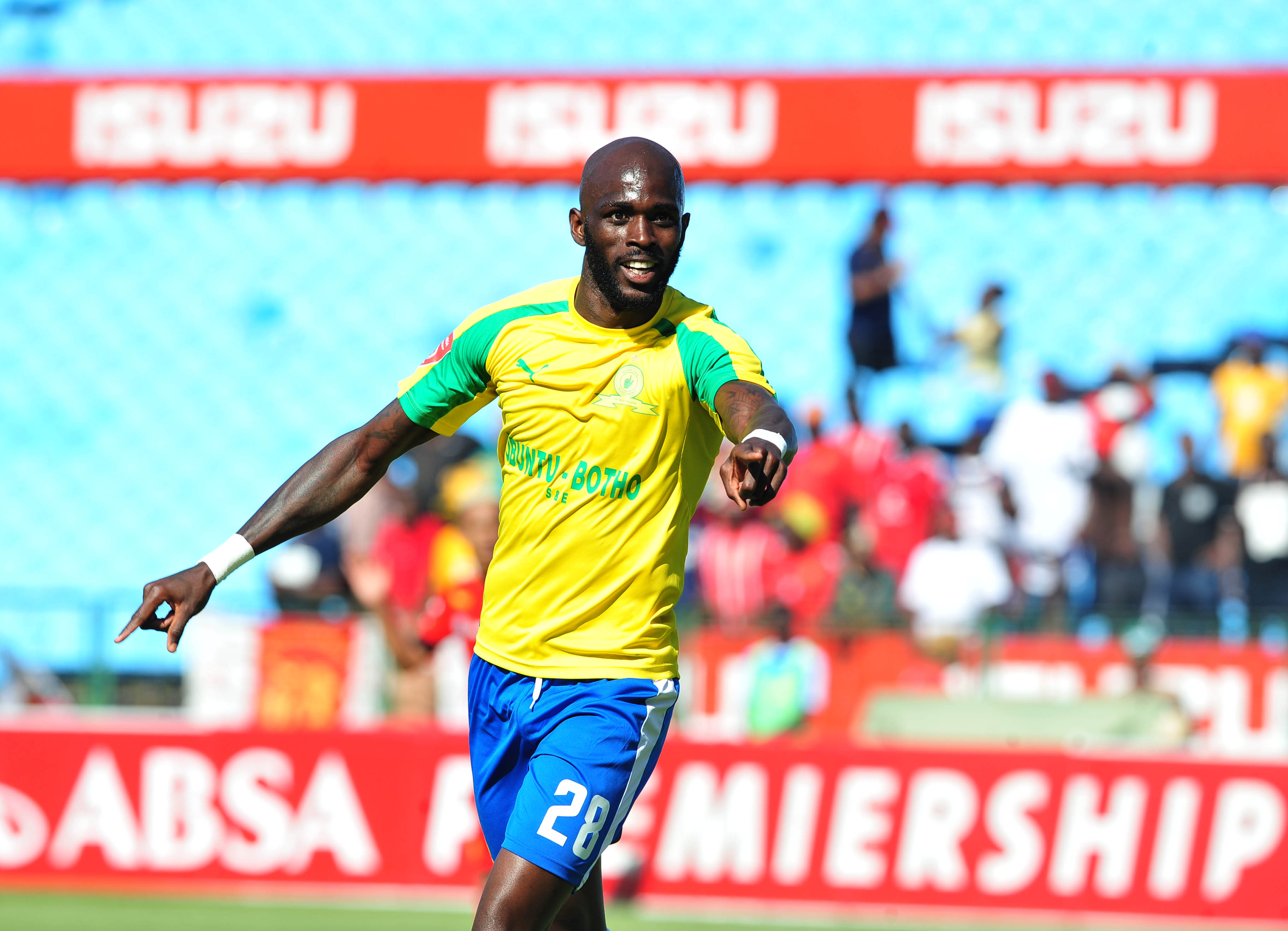 Mamelodi Sundowns striker Anthony Laffor