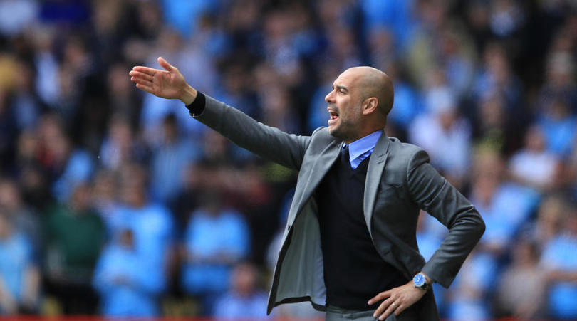 Manchester City manager Pep Guardiola