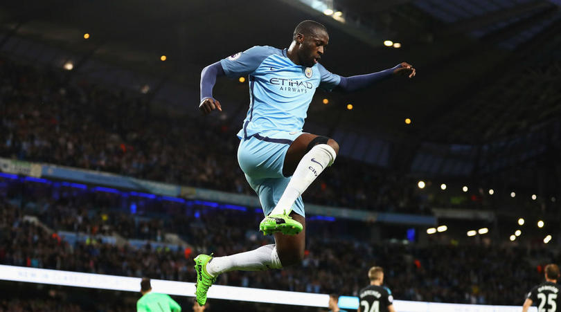 Manchester City midfielder Yaya Toure