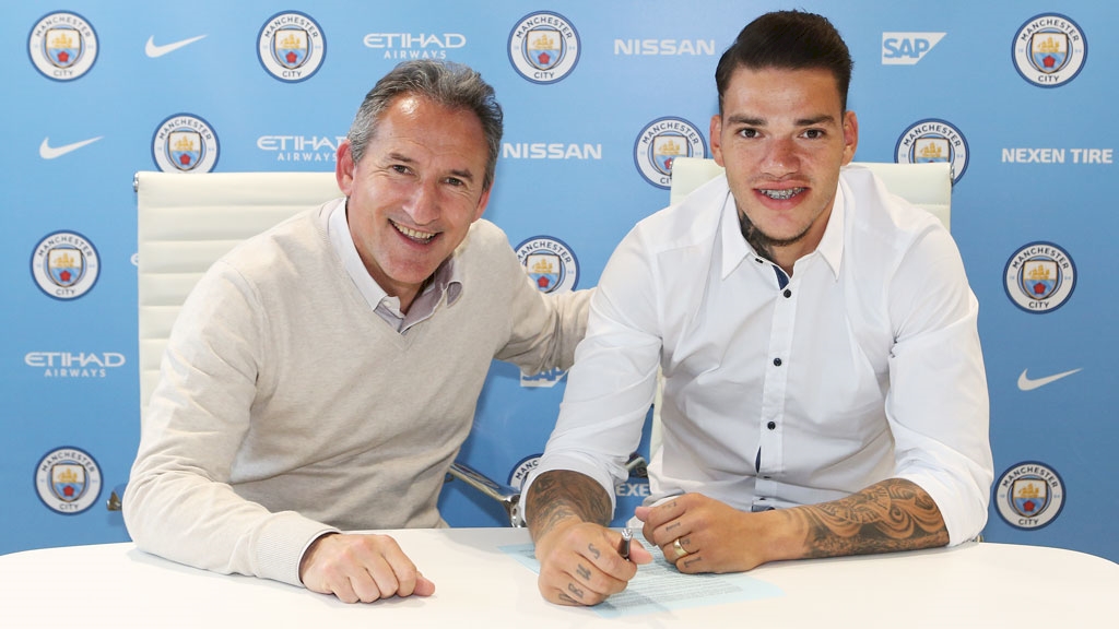 Manchester City new signing Ederson