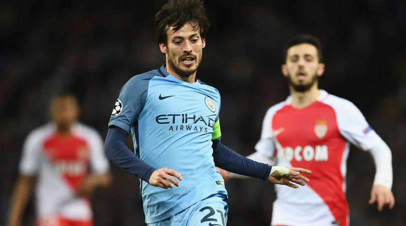 Manchester City playmaker David Silva