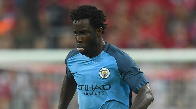 Manchester City striker Wilfried Bony