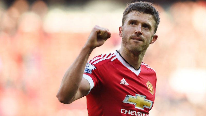 Manchester United midfielder Michael Carrick