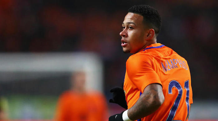 Netherlands international Memphis Depay