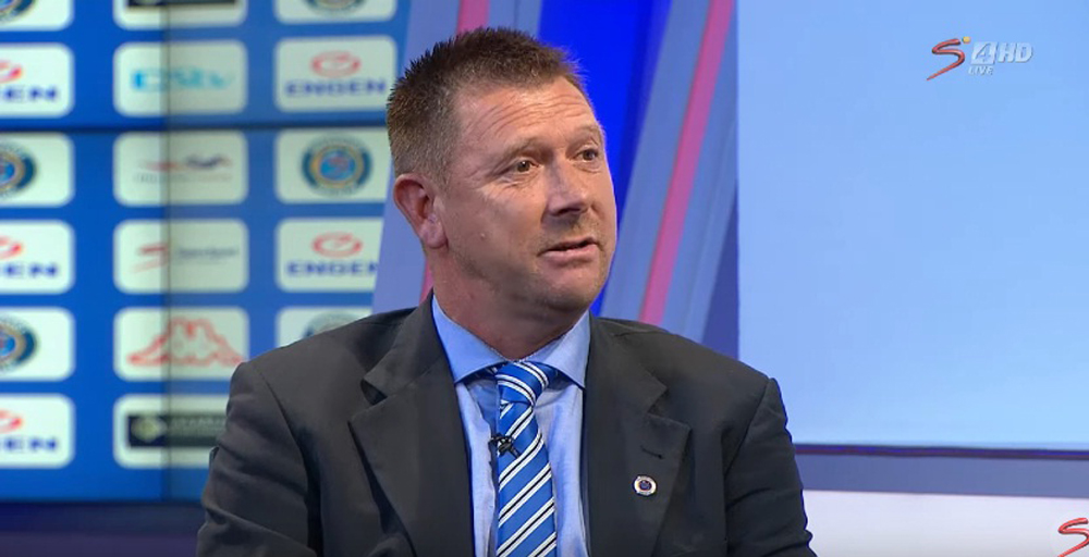 SuperSport United coach Eric Tinkler