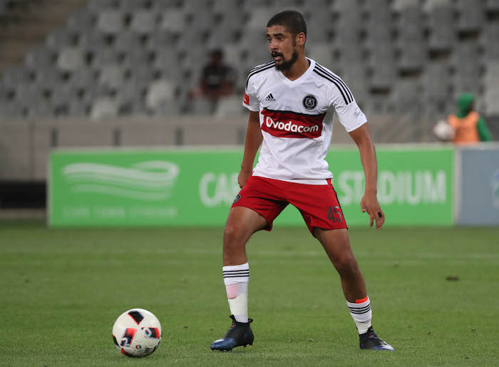 Orlando Pirates midfielder Abbubaker Mobara