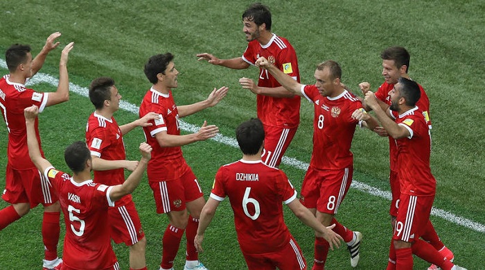 Russia Confederations Cup win