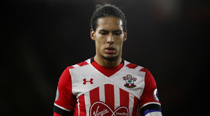 Southampton defender Virgil van Dijk