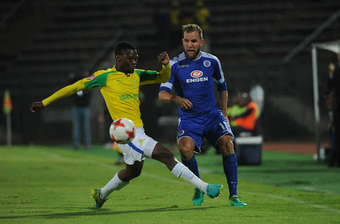 SuperSport United's Jeremy Brockie