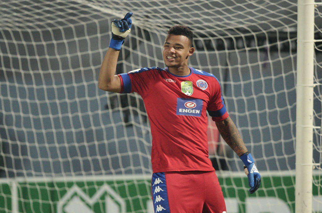 SuperSport United goalkeeper Ronwen Williams