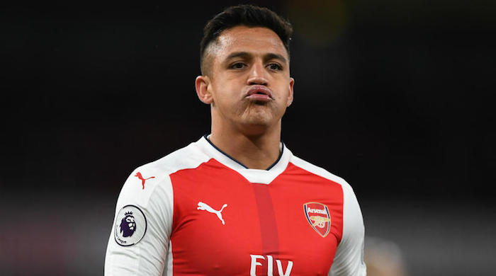 Arsenal forward Alexis Sanchez