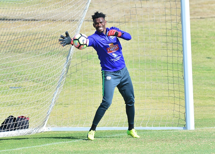 Bafana Bafana goalkeeper Boalefa Pule