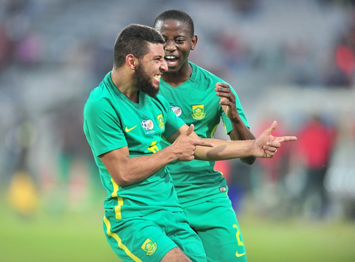 Bafana Bafana winger Riyaad Norodien