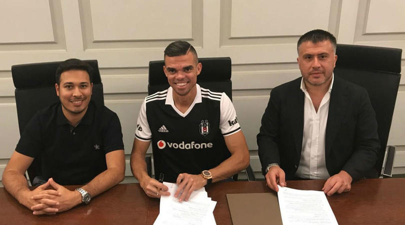 Besiktas new signing Pepe