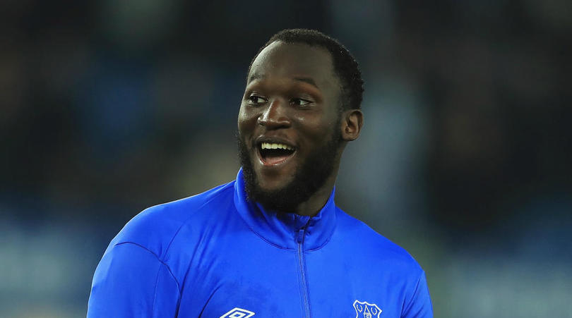 Everton striker Romelu Lukaku