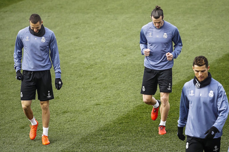 Karim Benzema, Gareth Bale and Cristiano Ronaldo