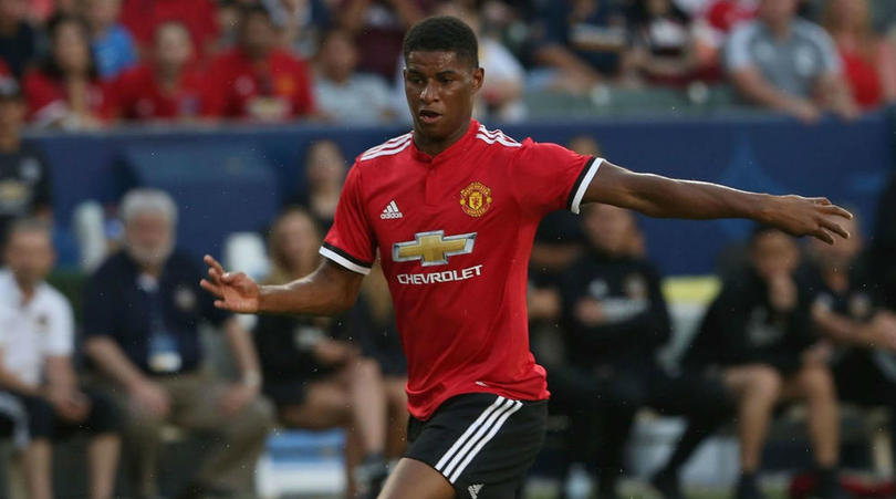 Manchester United forward Marcus Rashford