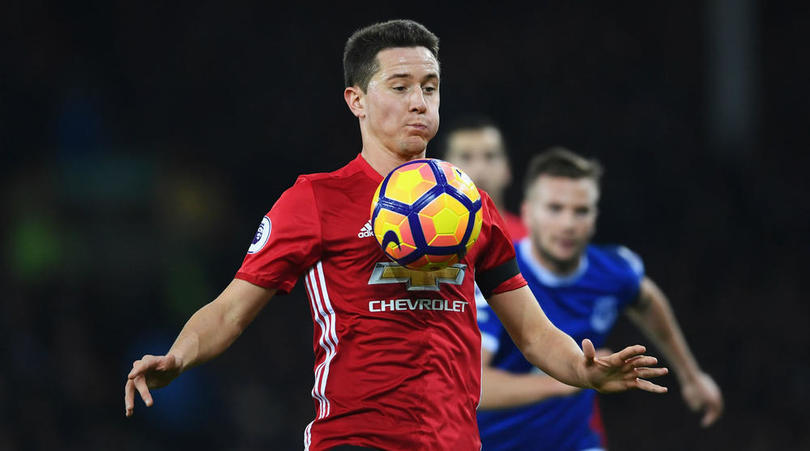 Manchester United midfielder Ander Herrera