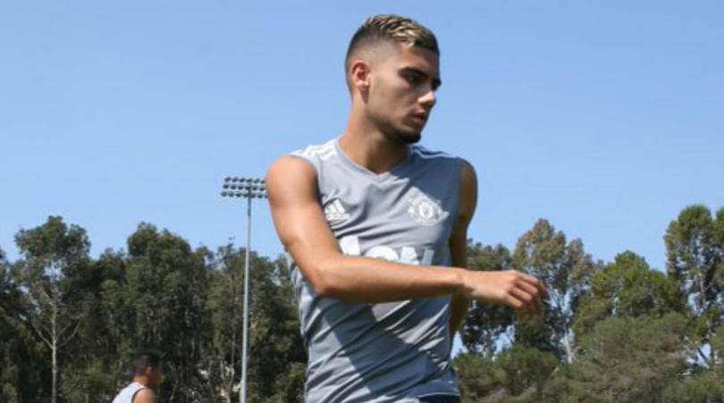 Manchester United midfielder Andreas Pereira