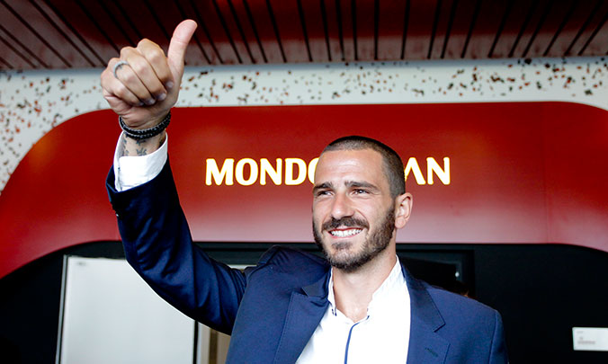 New AC Milan signing Leonardo Bonucci