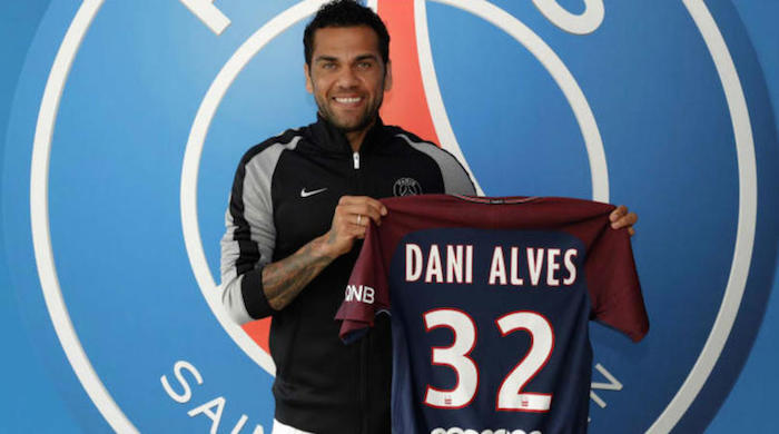 PSG signing Dani Alves