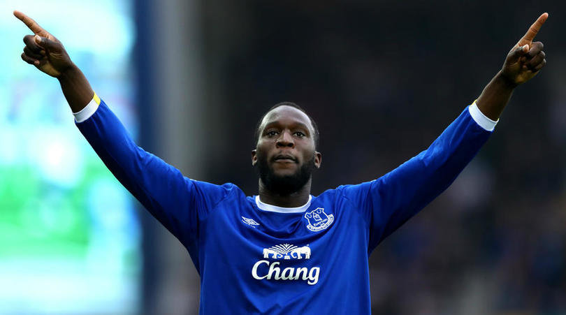 Everton striker Romelu Lukaku