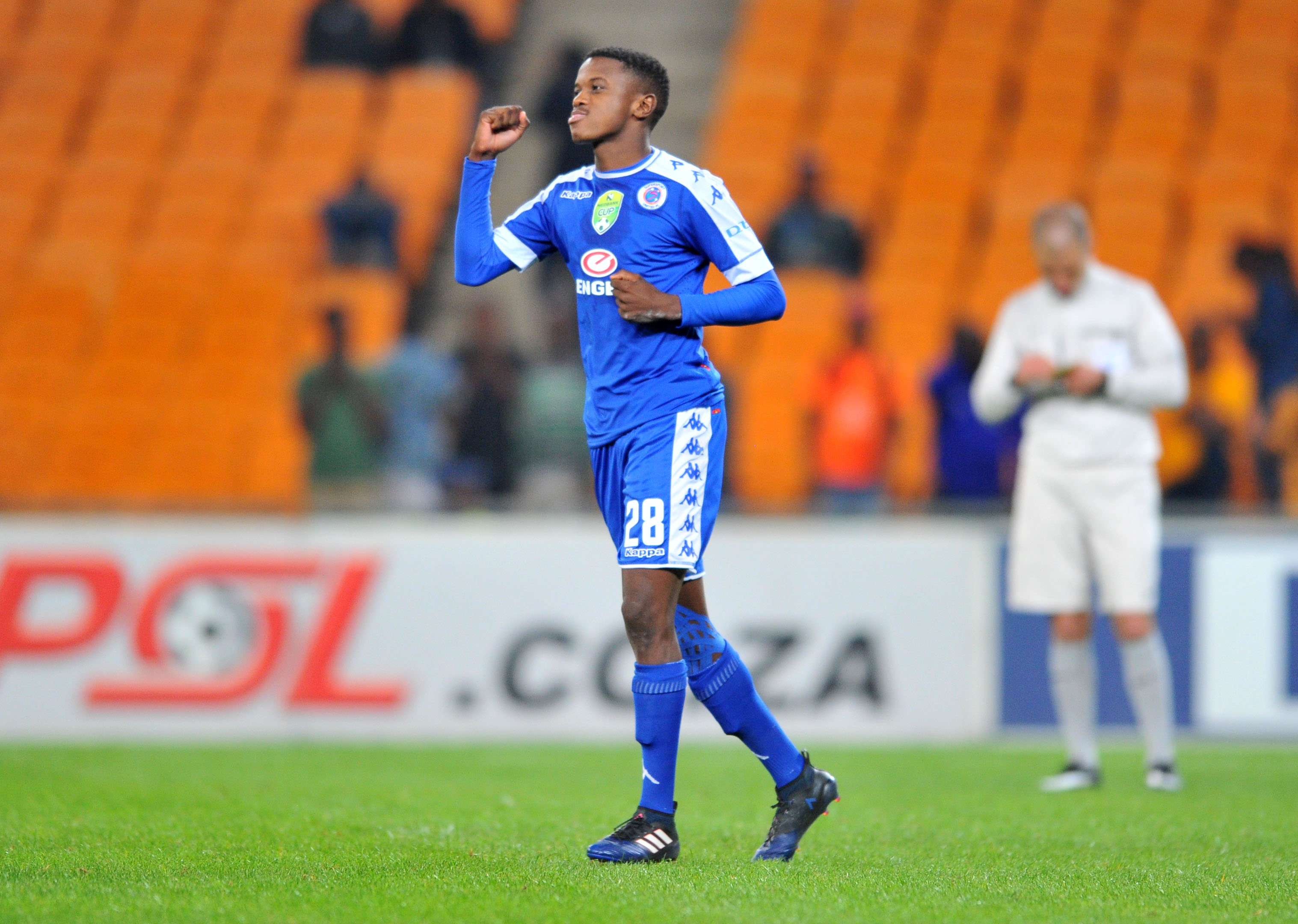 SuperSport United midfielder Teboho Mokoena