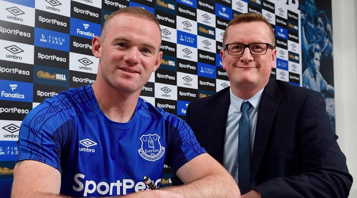 Wayne Rooney signs Everton deal