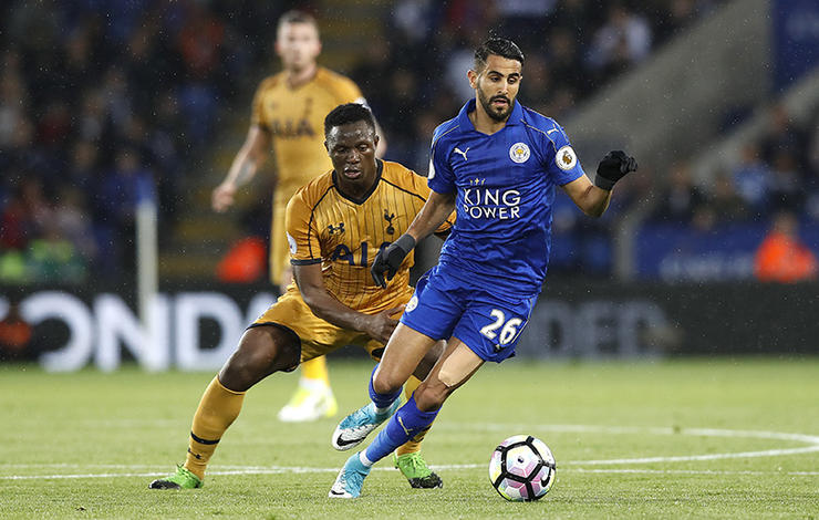 Leicester City winger Riyad Mahrez