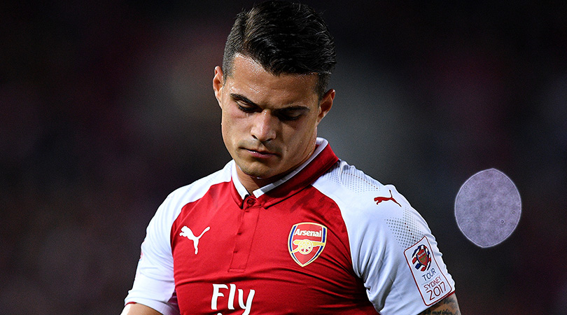 Arsenal boss Emery strips Xhaka of captaincy