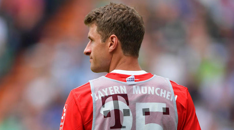 Bayern Munich forward Thomas Muller